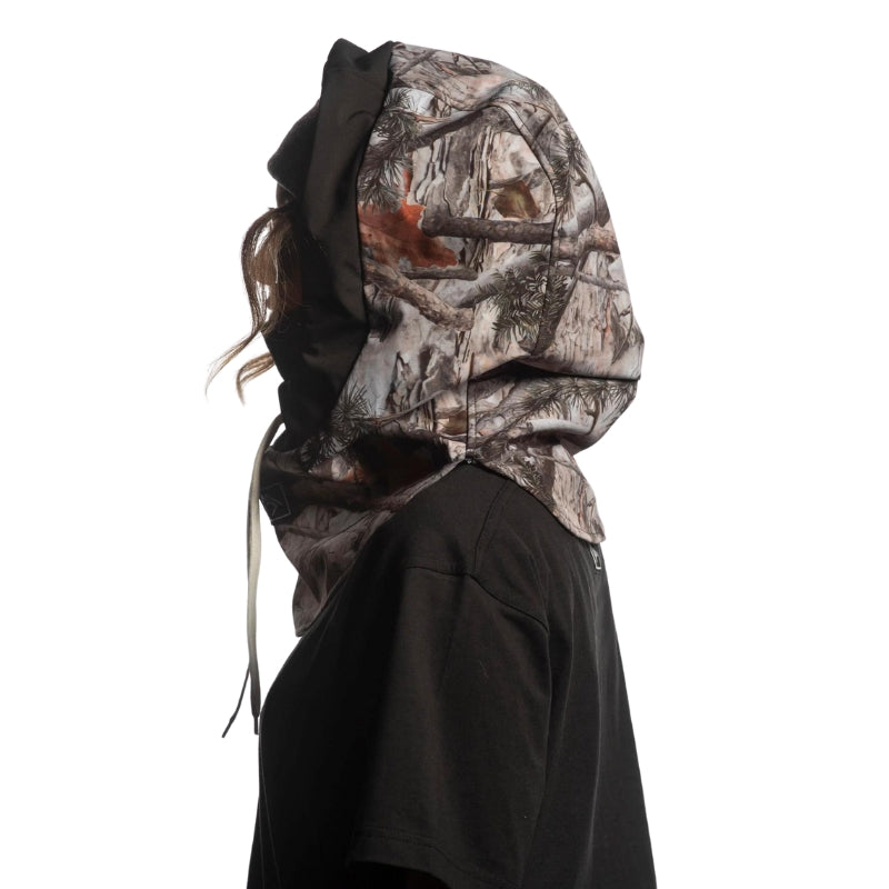 Storm Hood Facemask - FOREST CAMO - SnowTech - Storm Hood