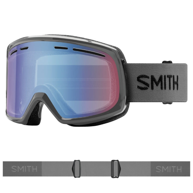 Smith Range Charcoal Blue Sensor Miror Lens - SnowTech - Μασκες Snowboard